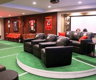 NFL man cave