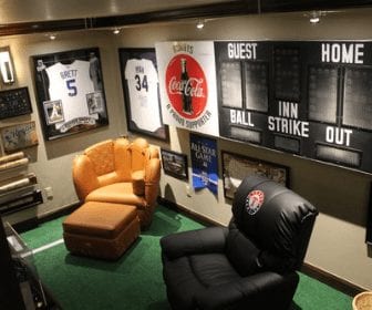 baseball man cave