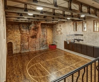 basketball man cave