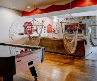 football man cave