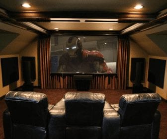 man cave theater