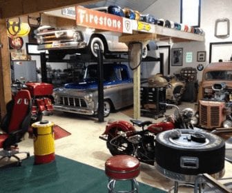 man cave workshop