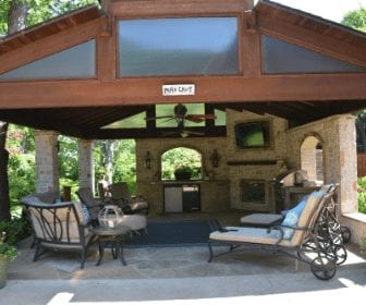 patio man cave