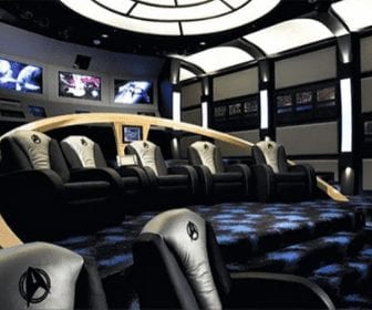 star trek man cave