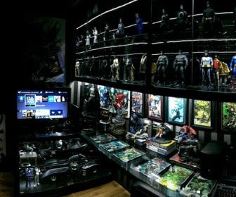 superhero man cave