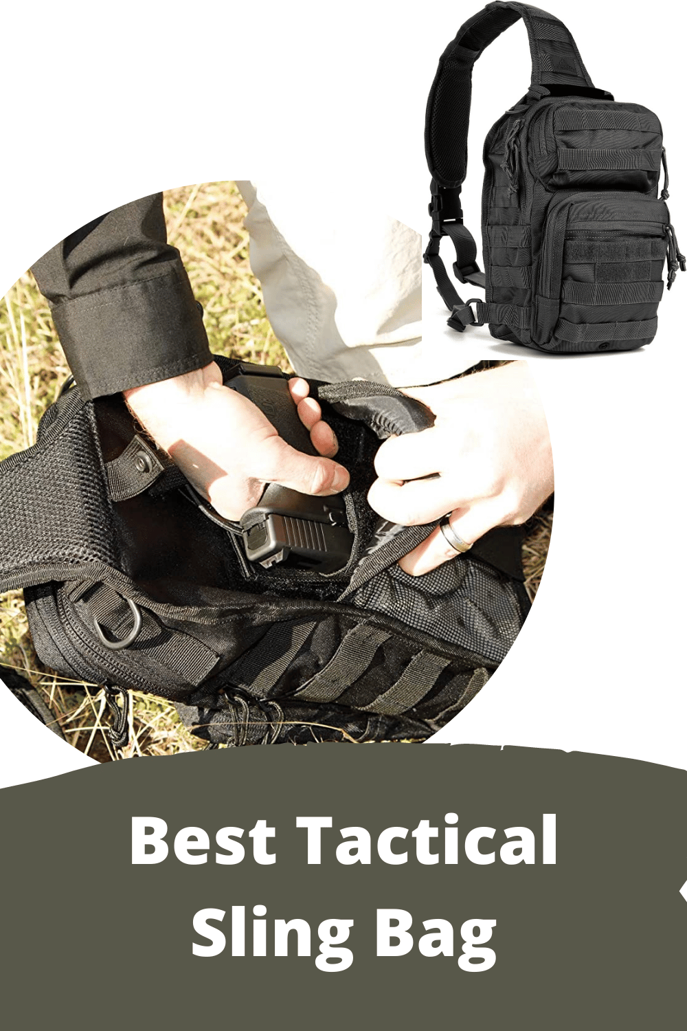 best tactical sling bag for concealed carry