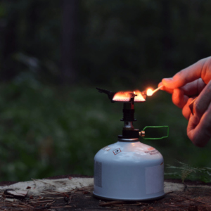 backpacking cooking stove and grill