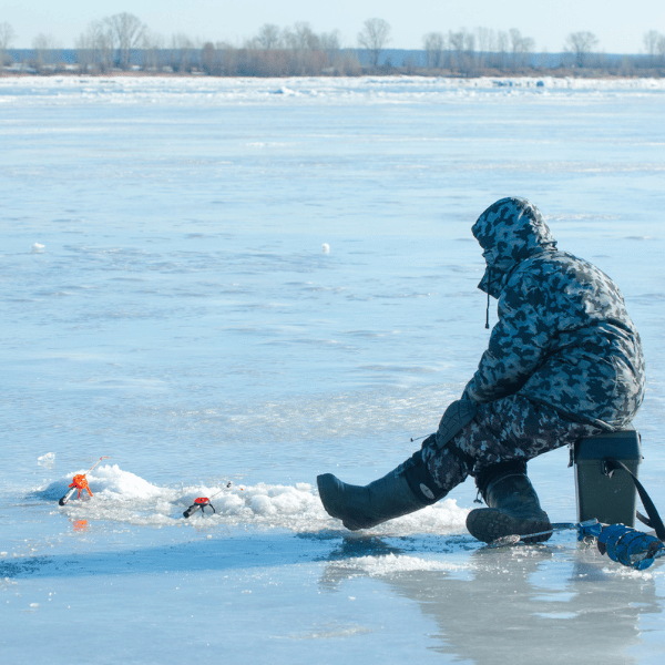 beginner ice fishing