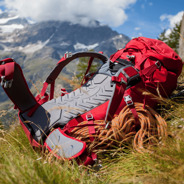 backpacking air plane carry on