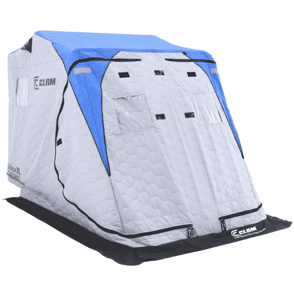 best flip over ice fishing shelter