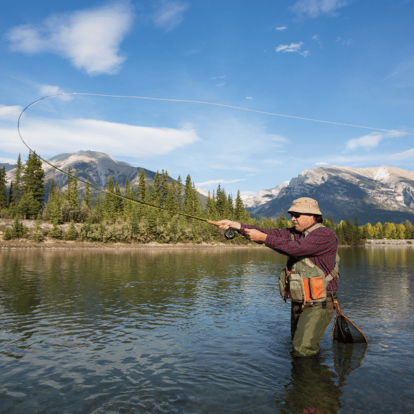 beginner fly fishing casting technique